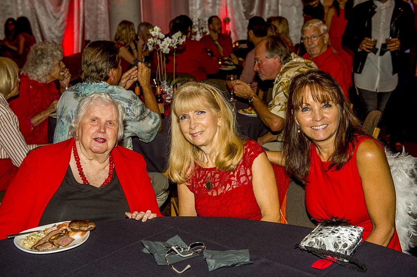 Sally Faron, Constanza Bryant and Rhonda Diggins
