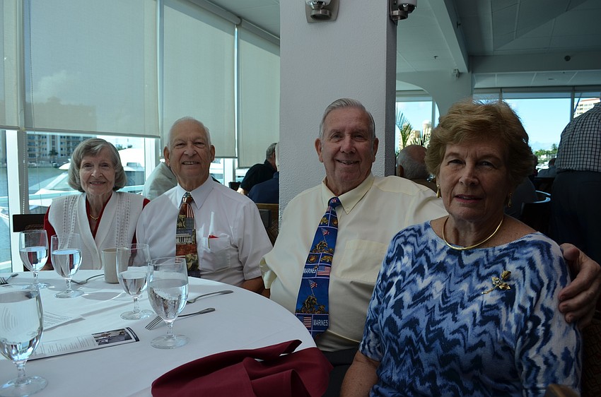 Georgia and Bud Caupp with Dwight and Judy Bledsoe