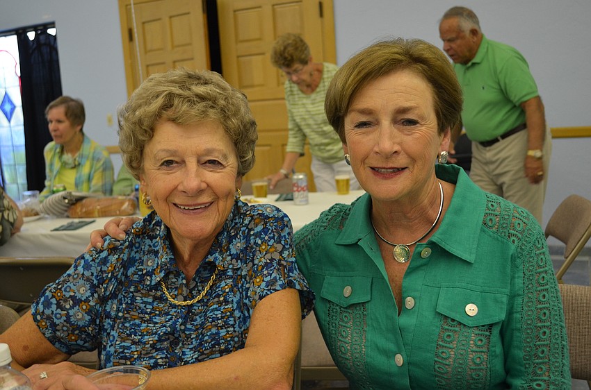 Agnes Forcht and Mary Ahern