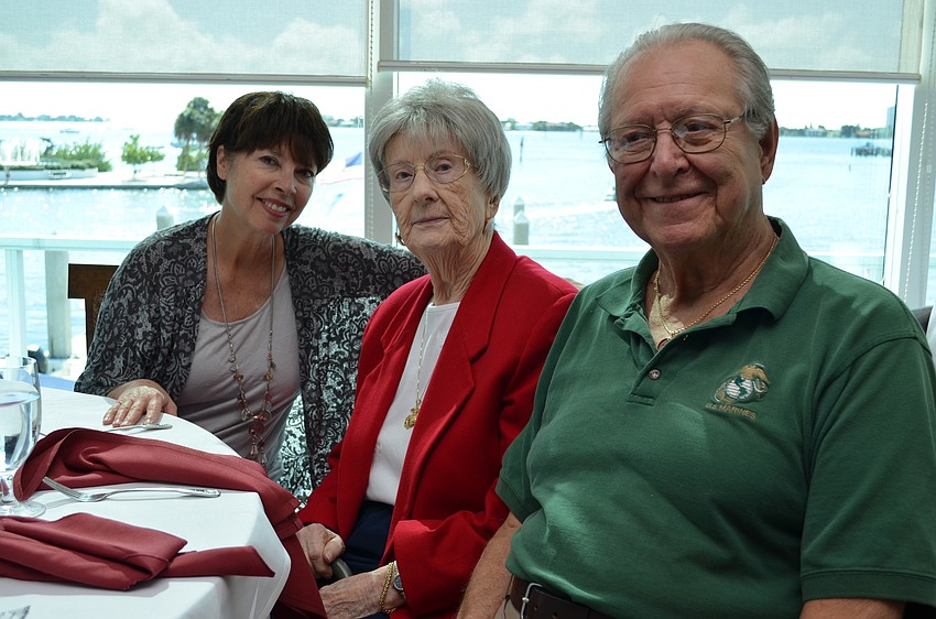 Becky Titus, Blanche Mattler and Garlende Reedy