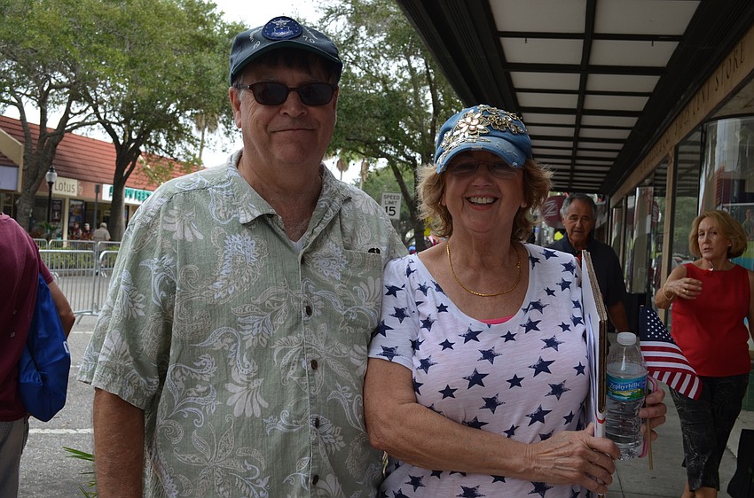 Retired Lt. Col. Duff Smiley and his wife Maj. Diane Smiley met each other while serving in the Air Force.