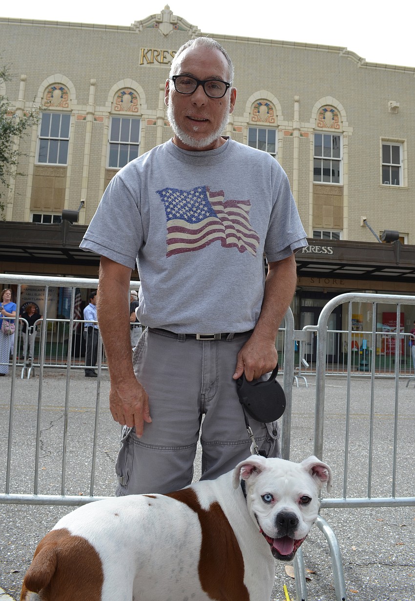 Keith Spaulding with Diesel