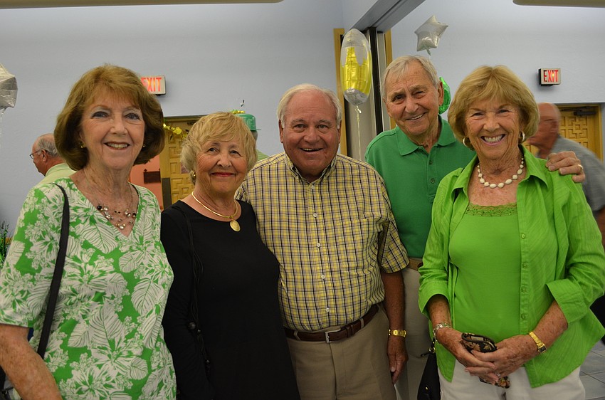 Jeannette McDonald, Sue and Dick Shope with Bill and Edna Fussner.