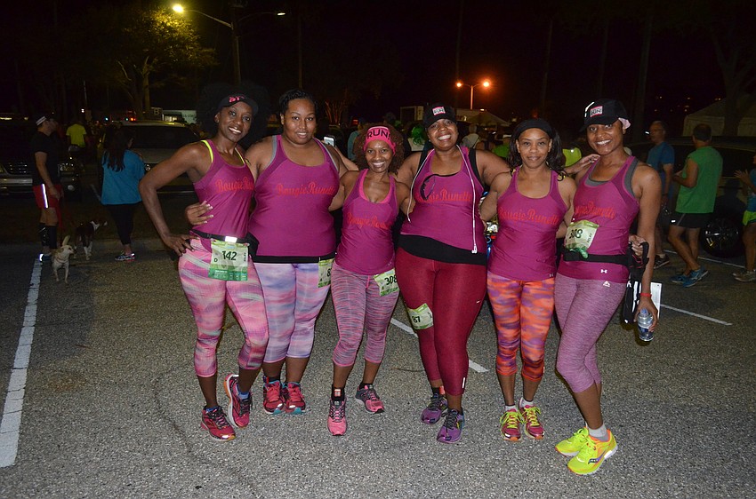 Michelle Filmore, Brittney Quarterman, Cinthya Stringfield, Rasheda Graves, Gwen Surry and Khalila Arrington