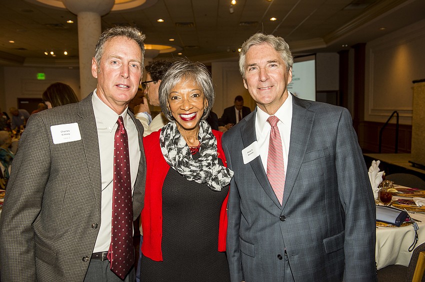 Charles Kimsey, Daisy Saunders and Phil Delaney