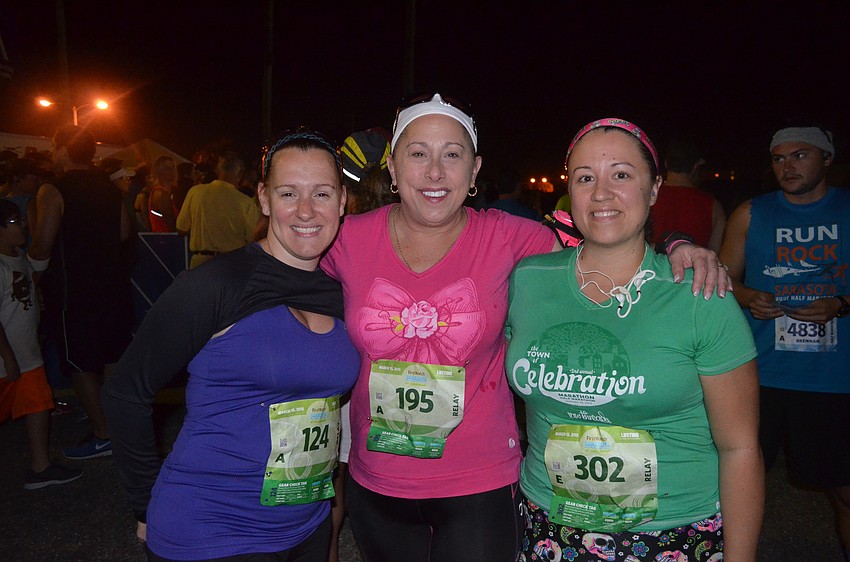 Audra DiBello, Judy Kirkland and Andrew Valle-Lisboa