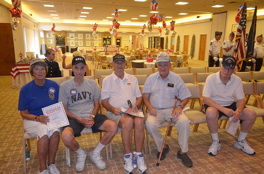 Judy and Paul Achre, Tom Reese, Donald Maclean and Jim Fleming