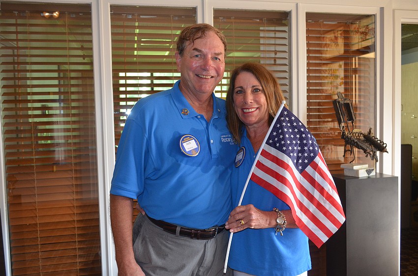 Event co-chairman Jack Rozance with wife, Nancy