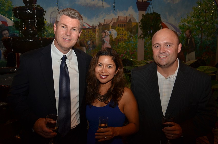 Hararld and Cori Hvideberg and Adam Courter