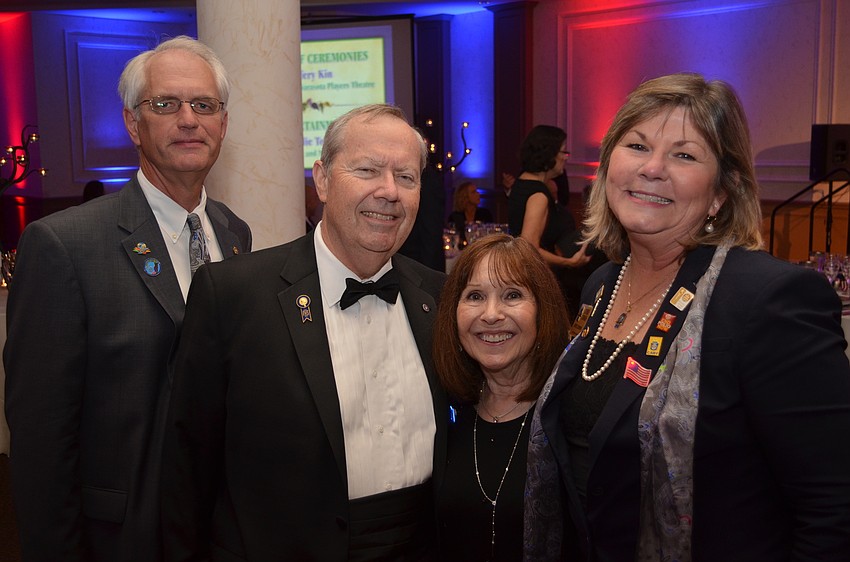 Peter Doragh, Ladd and Sally Waldo and Cyndi Doragh