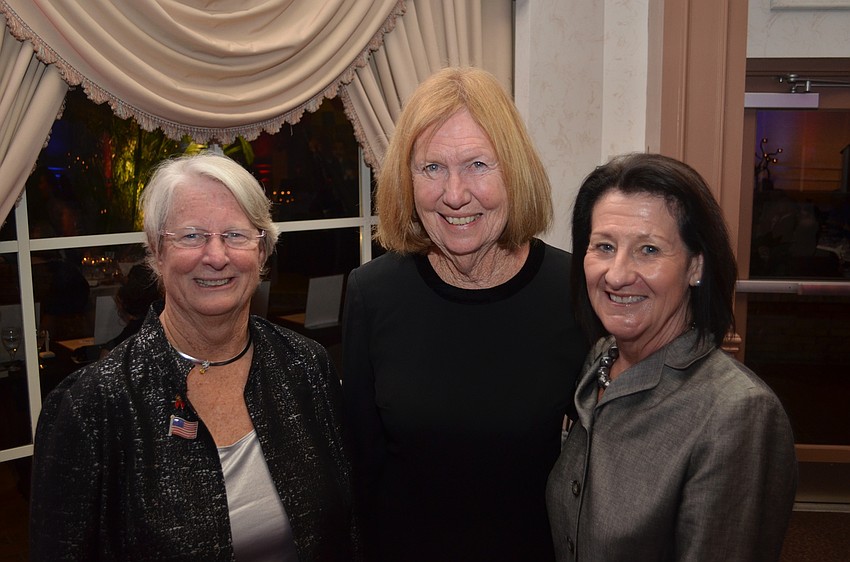 Barbara Jones, Carolyn Stickland and Adele Roth