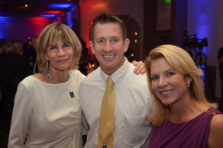 Susan Atwell and Justin and Sandra Letourneaux