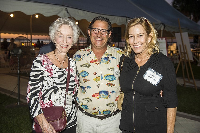 Dorothy Lawrence, Andy Garcia and Susan Lawrence