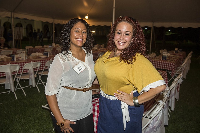 Connie Lopez and Donna Marie Valles