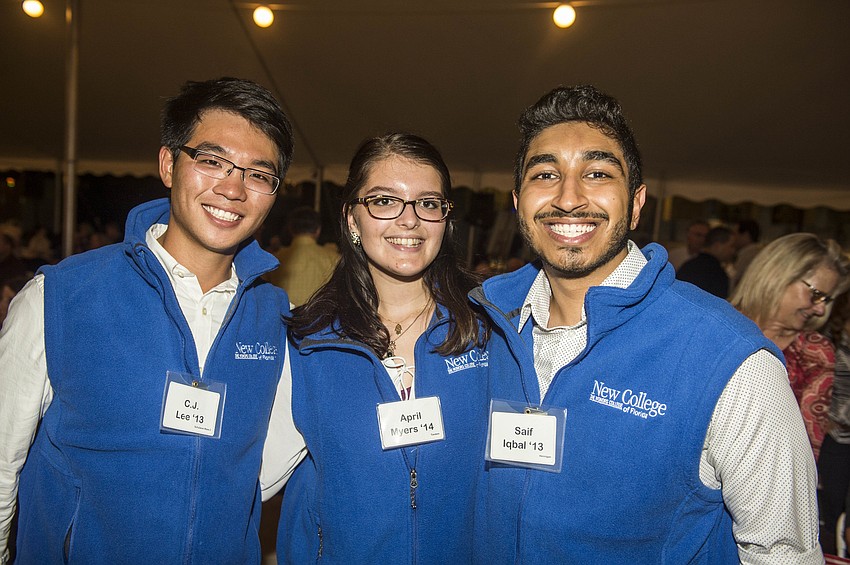 C.J. Lee, April Myers and Saif Iqbal