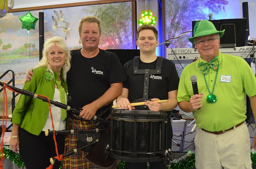 Rosemary Carter, Gary Reinstrom, J.D. Ellsworth and David Carter.