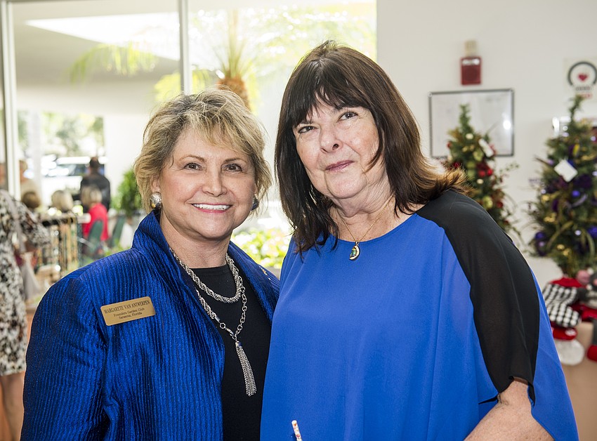 Margarete Van Antwerpen and Pat Johnson