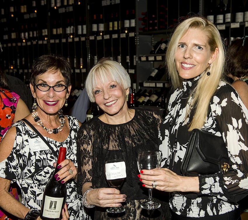 Janis Collier, Elisabeth Waters and Shelley Binion Sarbey