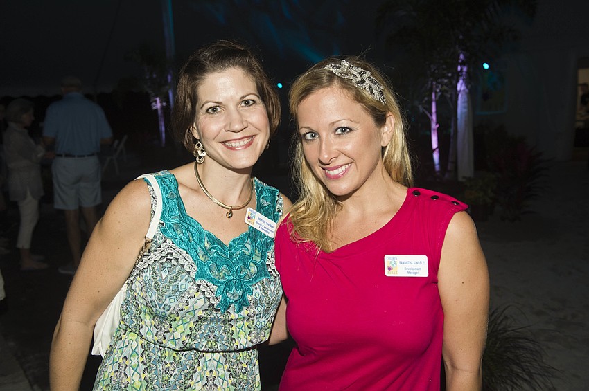 Kristen Theisen and Samantha Kingsley