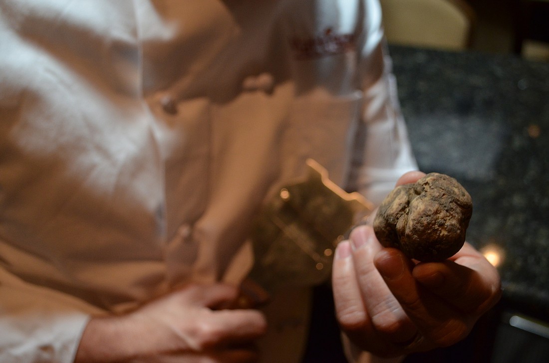 Just over one pound of truffle will be used in the fourth annual Wild Truffle Dinner at Mattison's Forty-One and will cost an estimated $2,000.