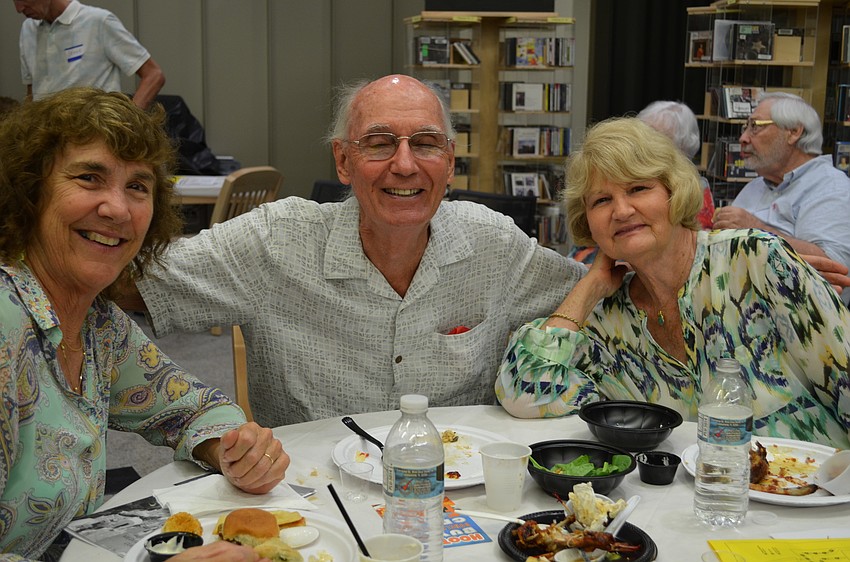 Judy Jones, David and Sharon Winkler