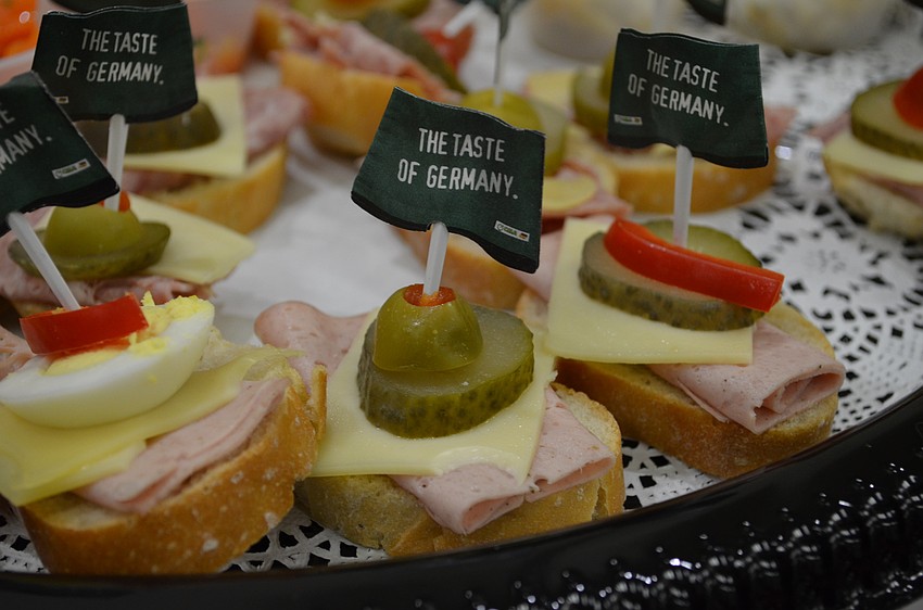 Samples from Geiers Sausage Kitchen.