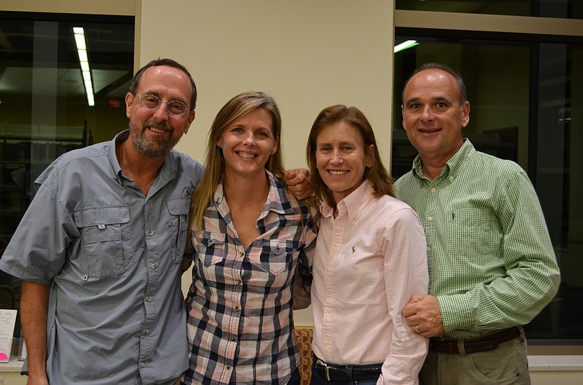 Tim and Denise Litchet with Maggie and Michael Wohlrab