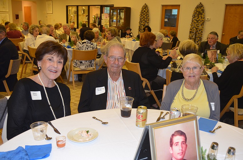 Nancy Parker with Warren and Margot Coville