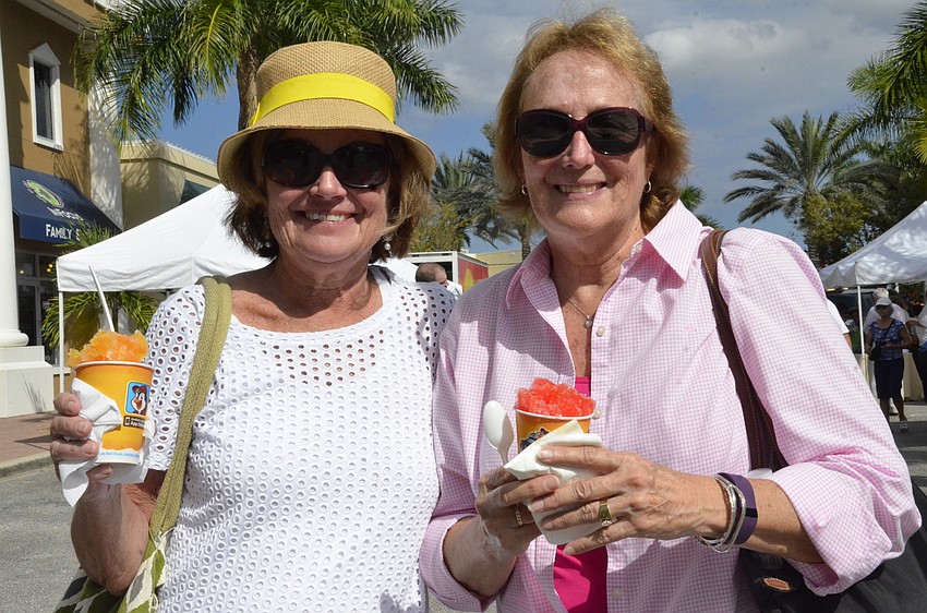 Karen Baxter of Lakewood Ranch and Deb Marshall of Bradenton