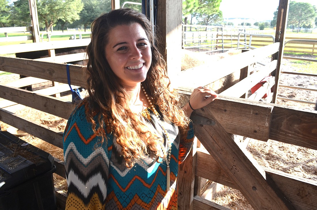 Janyel Smith, 26, is the youngest agriculture instructor in Manatee County.
