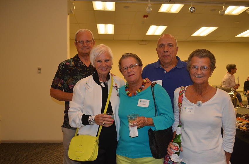Larry and Joanne Bugoon, Ann Quackenbush, Joe Palumbo and Sue Wertman
