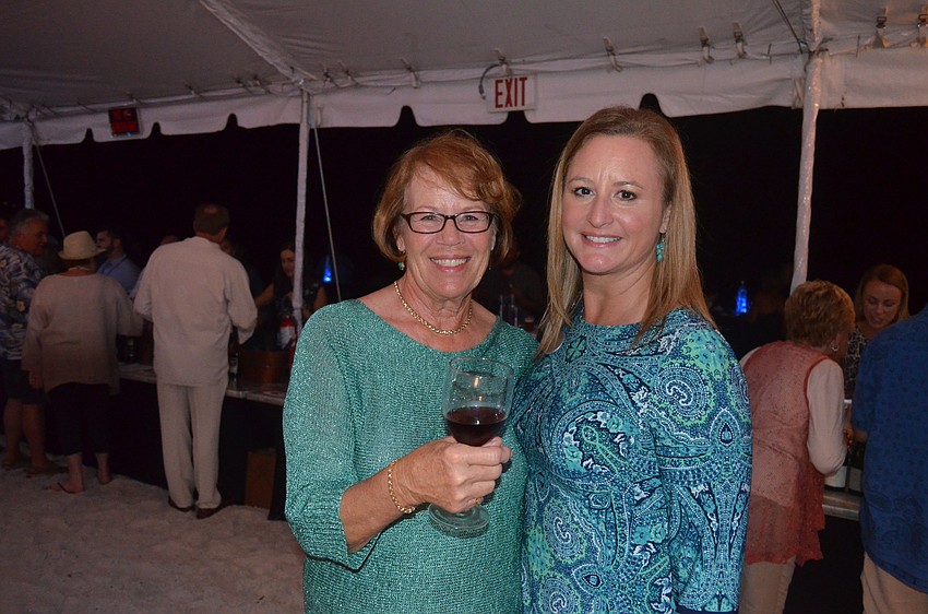 Sandy Fulkerson and Juliette Valin