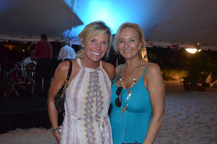 Trish Dean and Sandra Rios, Longboat Key Club director of marketing and communications