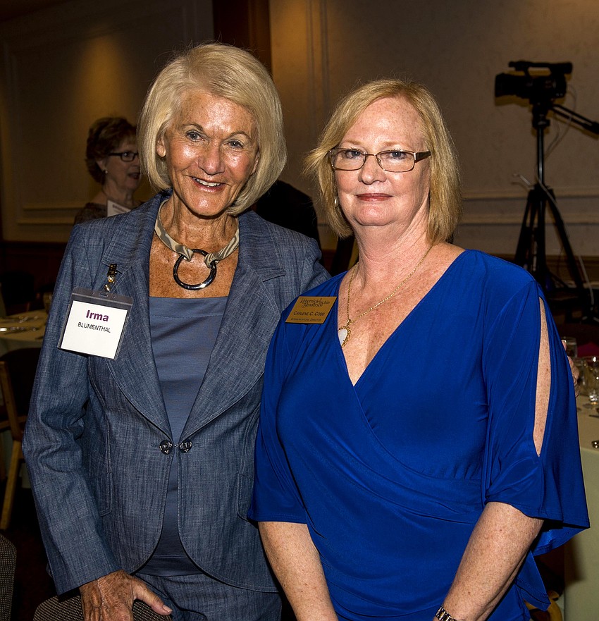 Irma Blumenthal and Carlene Cobb