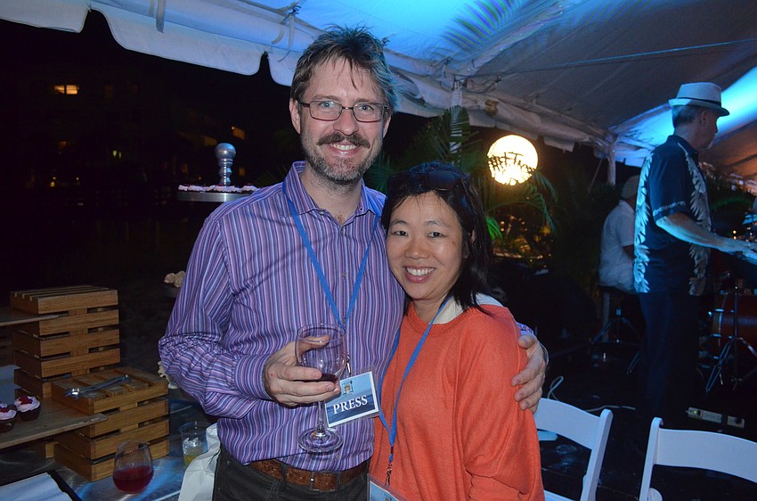 Wes Roberts and Lisl Liang