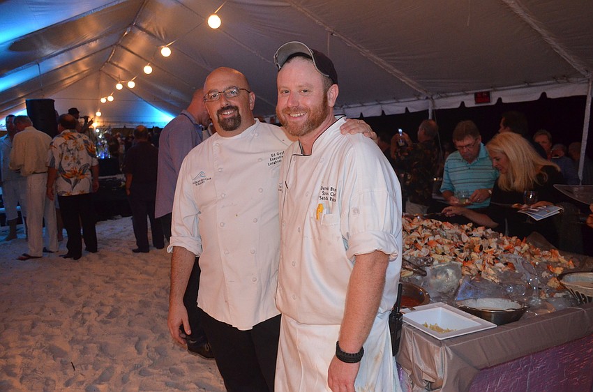 Longboat Key Club Executive Chef Ed Geyfman and Sous Chef Derek Brown