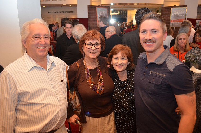 Henry Fisher, Joan O'Donnell, Donna Fisher and Michael Fisher