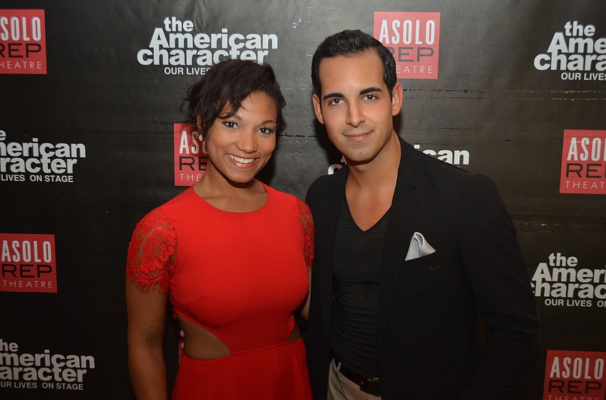 Mary Antonini (Anita) and Andrés Acosta (Bernardo)