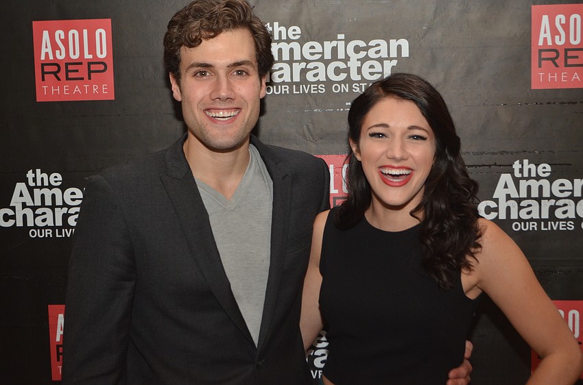 Mark Koeck (Tony) and Jenna Burns (Maria)