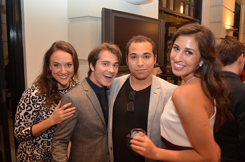 Jillian Courtney, Christopher Carlson, Chris Alexey Diaz and Colleen Lafeber.