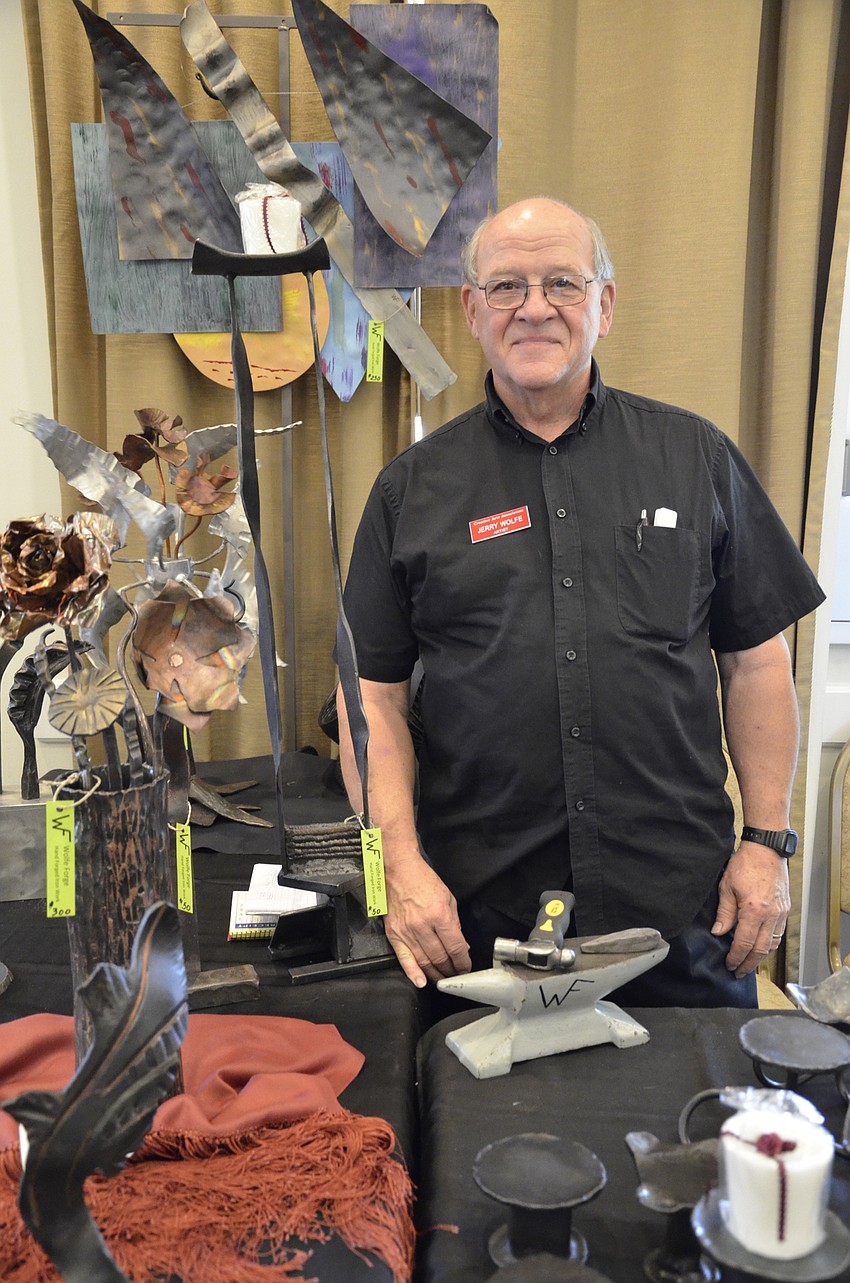 Jerry Wolfe with Wolfe Forge
