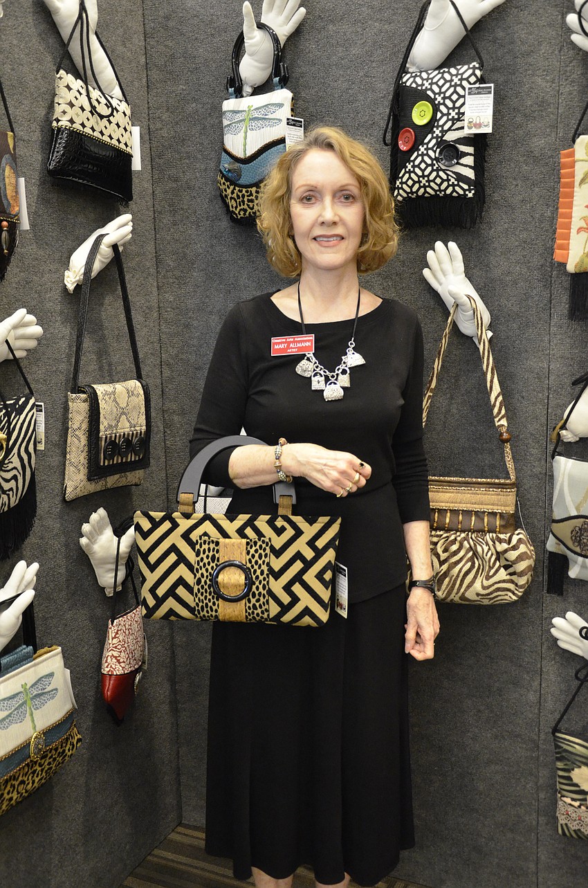 Mary Allmann has been creating unique, handmade purses for 18 years.