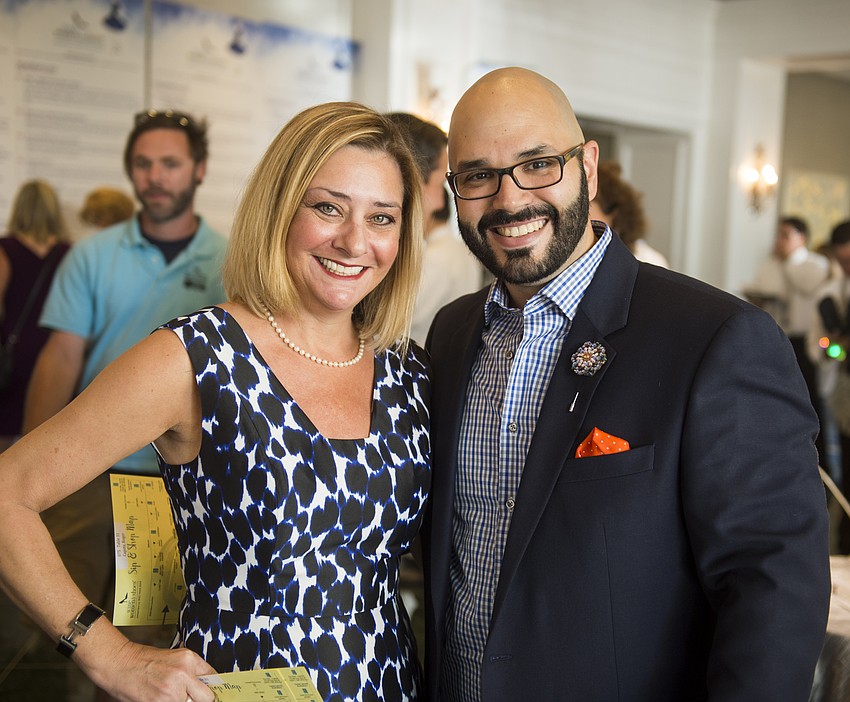 Jessica Ortiz and Roger Capote