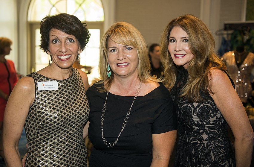 Michelle Kapreilian with Jena Wilson and Jane Giacinto