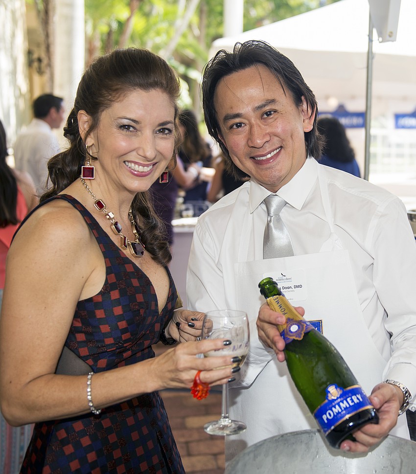 Donna Koffman with Thomas Doan