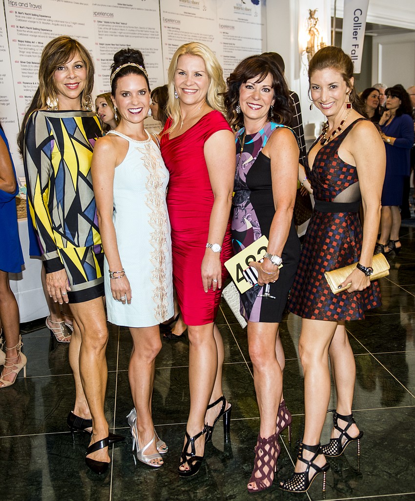 Debbie Dannheisser, Shari Phillips, Johanna Gustaffson, Michelle Senglaub and Donna Koffman