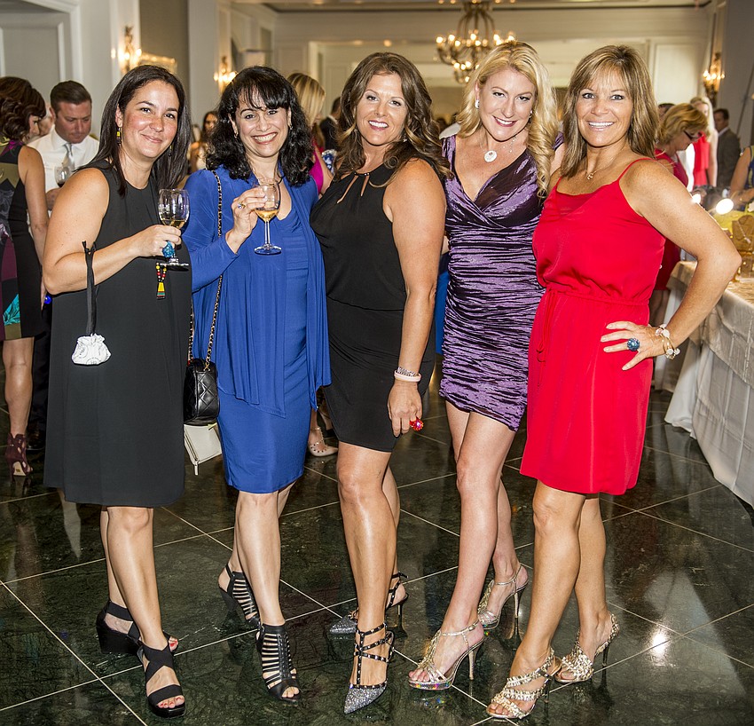 Solamar Molnar, Stacey Edelman, April Baran-Cohen, Hope McCampbell and Stacie Baer