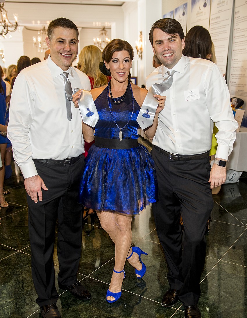 Ben Tindal with Patricia Dore and Ryan Mosley