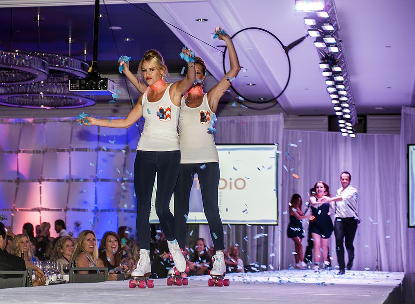 Roller Girts Montana Taplinger and Erin Hart