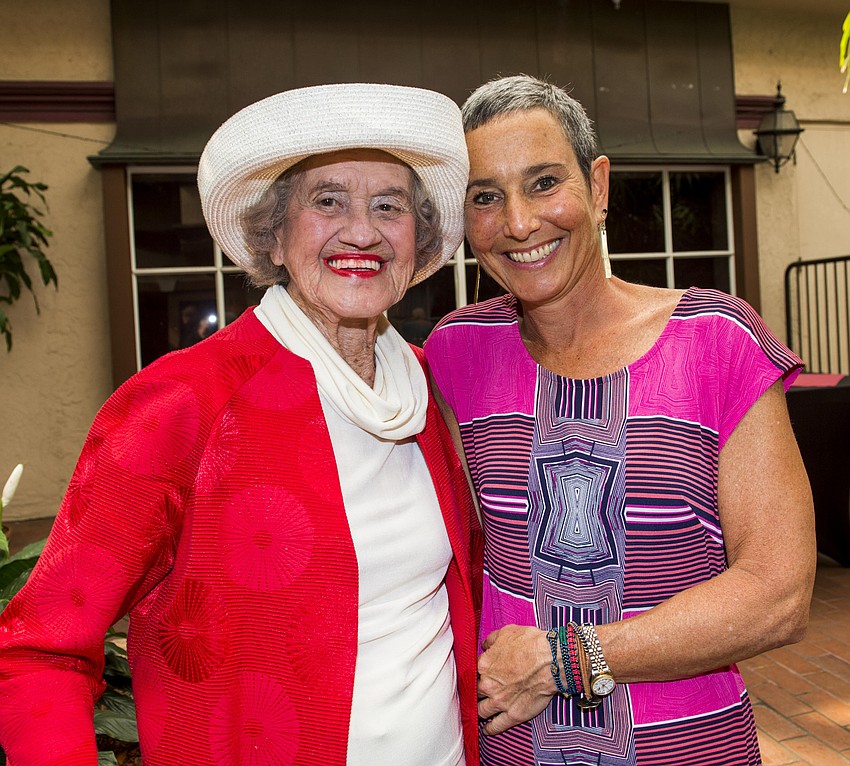 Betty Schoenbaum and Nelle Miller